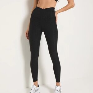 Lorna Jane Women’s Meditate Ankle Biter Leggings in Black Size XS Activewear